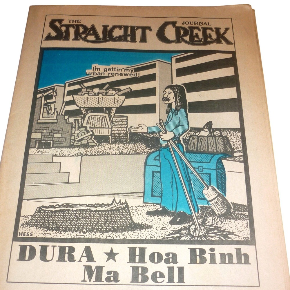 Vintage 1972 Straight Creek Journal Denver Newspaper‎ KFML Ad Counterculture